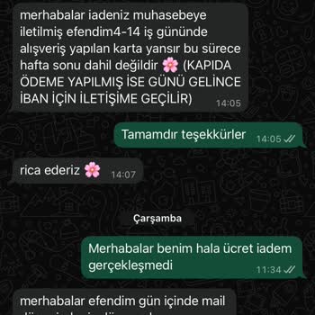 Gr Trend'ten Geciken Kart İadesi Ve Haksız Kargo Kesintisi