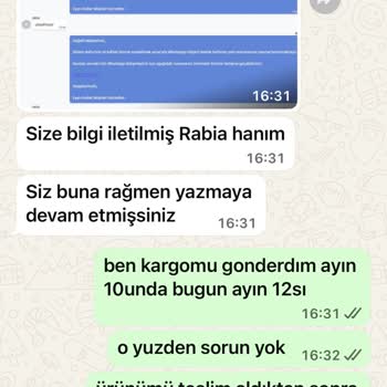 Beden Uyuşmazlığı Nedeniyle İade Talebinin Reddi