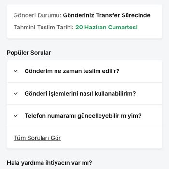 Trendyol Hızlı Ve Cumartesi Teslimat Sözü Sağlanmadı
