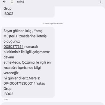 Yanlış Model Ve Ayak Problemi Olan Baza Teslimatı İçin Çözüm Talebi