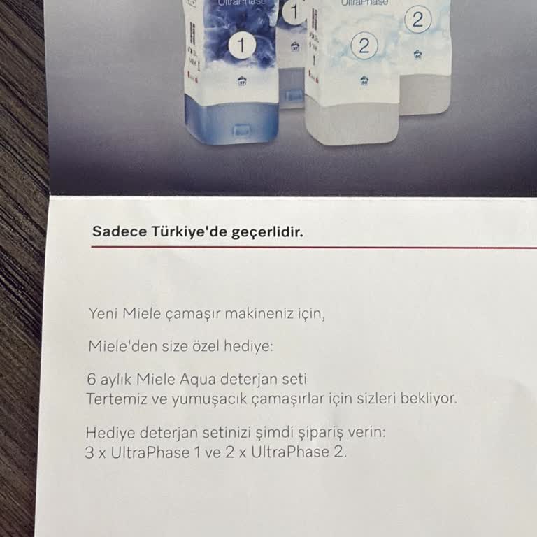 Vaat Edilen Deterjan Hediyesi Çeki Çalışmıyor, Müşteri Hizmetleri Cevapsız