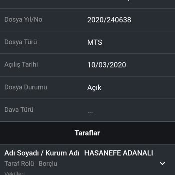 Ödenen Borç Sonra Açık Kalan İcra Dosyası