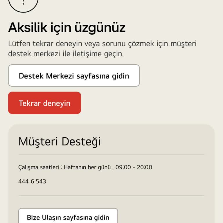 LG G6 55 İnç TV’nin Türkiye’de Satış Durumu Ve Web Sitesi İletişim Formu Hatası