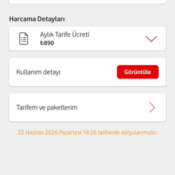 Taahhüt Sonrası 890 TL Ücretine Karşı Uygun Tarif Talebi