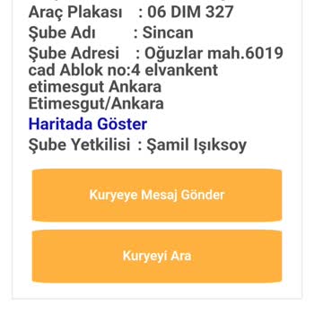 Ankara Sincan Şubesinde Teslim Edilmemiş Kargo Ve İade Süreci