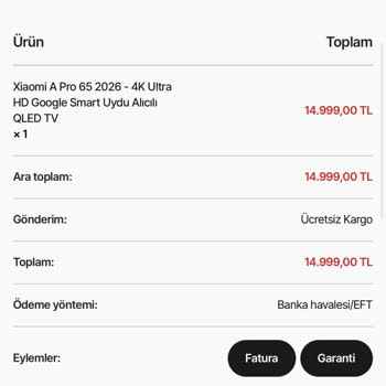 Gençoğlu AVM Sitesinden Ne Ürün Gönderildi Ne De Para İadesi Yapıldı