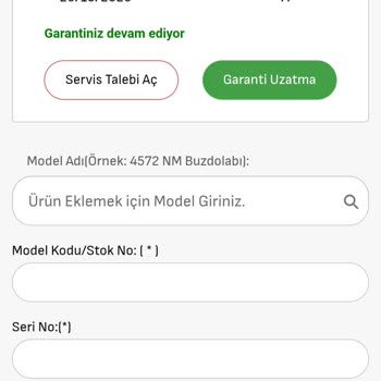 Garanti Başlangıç Tarihi Yanlış Girildiği Nedeniyle Hakkım Kaybı