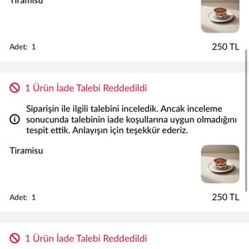 Uber Eats Teslim Edilmeyen Siparişler Ve Geri Ödeme Reddi