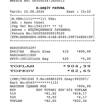 İkinci Kez Yetkisiz Fatura Düzenlenmesi Ve Kişisel Veri Güvenliği İhlali