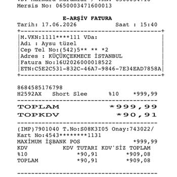 İkinci Kez Yetkisiz Fatura Düzenlenmesi Ve Kişisel Veri Güvenliği İhlali