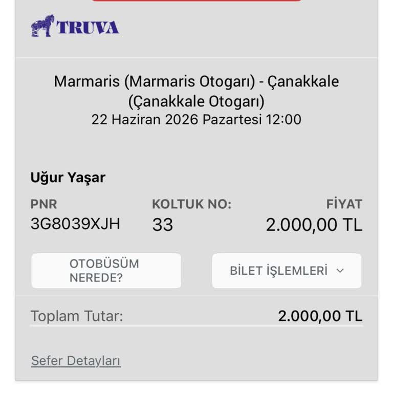 Marmaris Çanakkale Seferinde 10 Saat Süreli Mola Ve İkram Yok