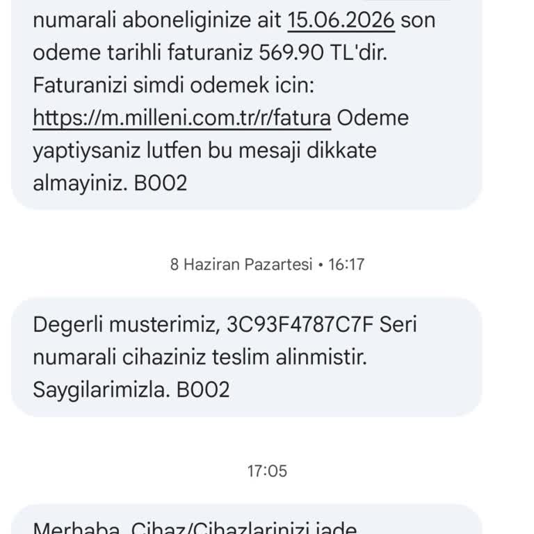 İptal Sonrası Haksız 2500 TL Fiber Cihaz Ücreti