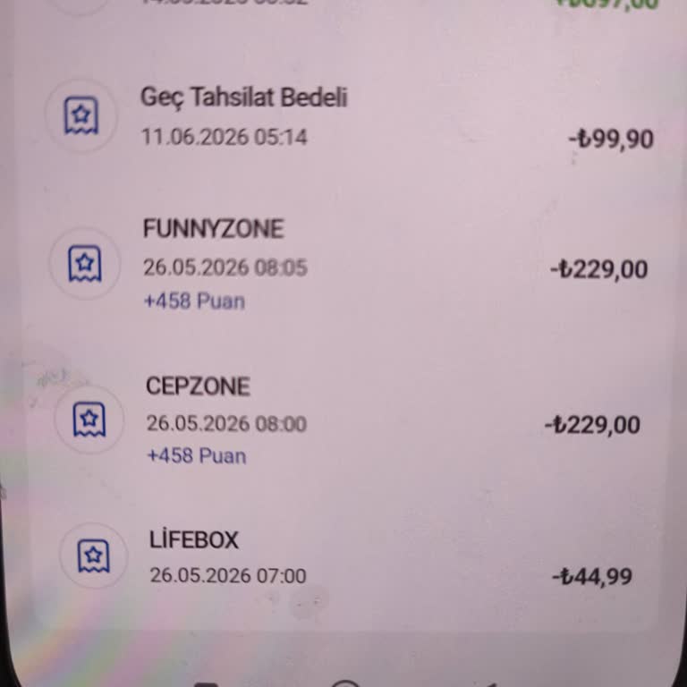 Çocuğumun Yanlış Dokunuşu Sonucu Yetkisiz 558 TL Abonelik Ücreti Çekildi Ve İade Talebi