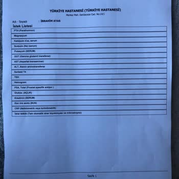 Türkiye Hastanesi Yaşatılan Mağduriyet