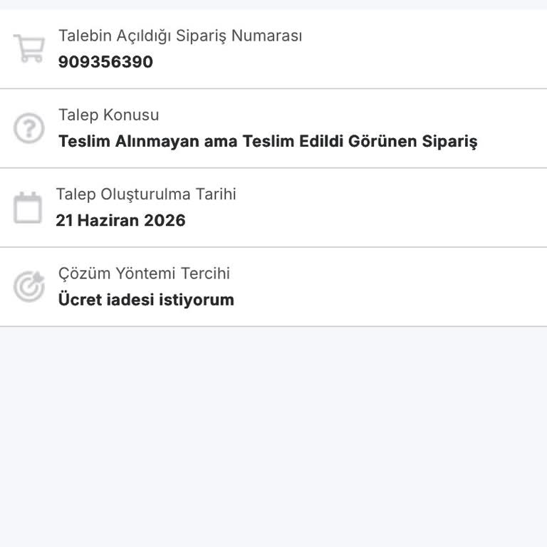 Migros Sanal Market'te Yanlış Teslimat Ve İade Sorunu