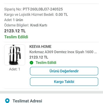 Epttavm'den Aldığım Çaydanlık İçin Garanti Belgesi Gönderilmedi Servise Gidemez