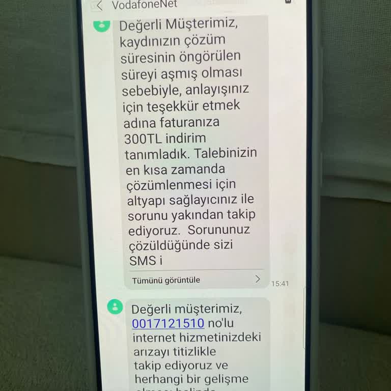 2 Aylık İnternetsiz Hizmet İçin Ücret İadesi Ve İptal Talebi