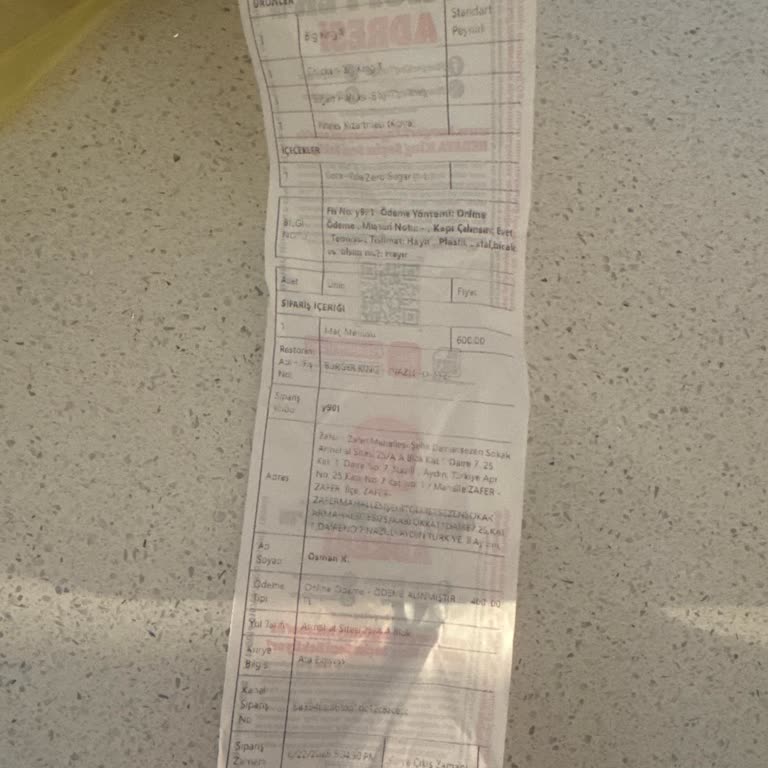 Dondurmasız Menü Ve Yardım Merkezi Erişilemiyor: Sipariş ‘Yolda’