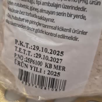 Baldo Pirinç Paketi İçinde Böcek Sorunu