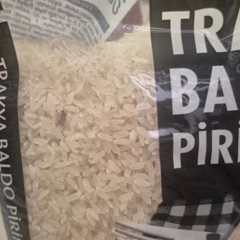 Baldo Pirinç Paketi İçinde Böcek Sorunu