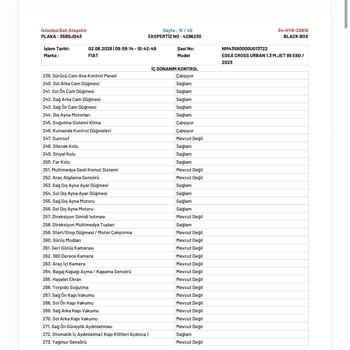 Ekspertiz Raporunda Belirtilmeyen Arızalar Ve Cevapsızlık