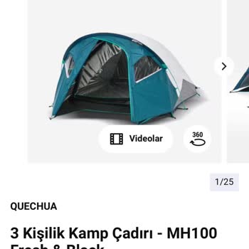 Trendyol’da Decathlon çadır fiyatlarıyla ilgili şikayet