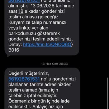 DHL’nin Adresinden Kurye Çağırma Hizmetinde Tekrarlanan Gelmemeler Ve Keyfi İptaller