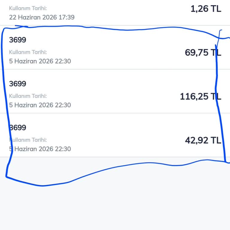 İzinsiz İşlem Nedeniyle 280,64 TL Ücret İadesi Talebi