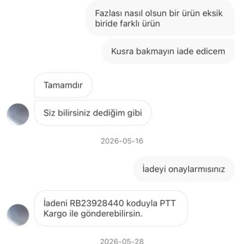 Gardrops’tan Iade Onayı Alınamaması Ve 1452 TL Geri Ödeme Sorunu