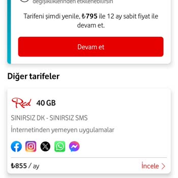 Vodafone’da Aynı Tarife İçin Farklı Fiyatlandırma Haksızlığı