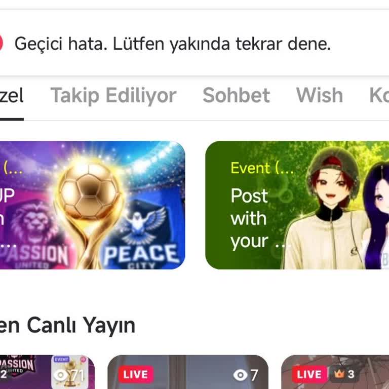 Zepeto Hesabımda Canlı Yayın Açmak İstiyorum Ancak Bu Özellik Bana Tanımlanmadı