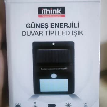 Migros’ta Satın Alınan İthink LED Işıkta Yanıltıcı Pil Kapasitesi Bilgisi