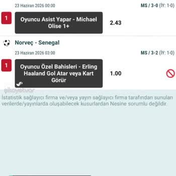 Nesine'de Kuponumu İptal Ettiler