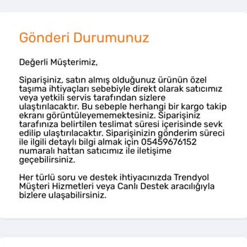 Mini Fan Siparişi İçin Kargo Gecikmesi Ve İletişimsizlik Şikayeti