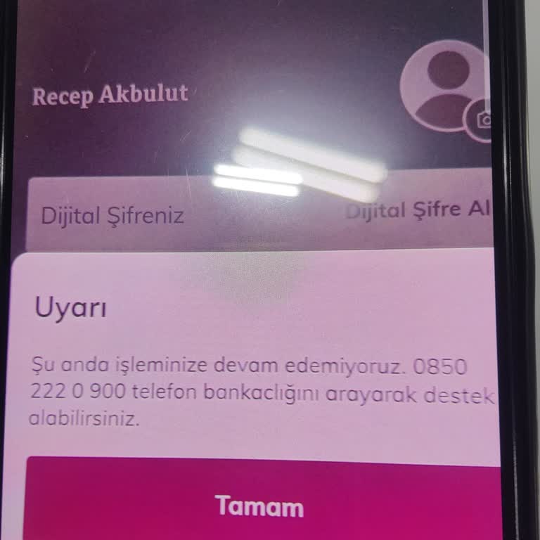 QNB Mobil Bankacılık Erişimim Kısıtlandı Ve Açıklama İstiyorum