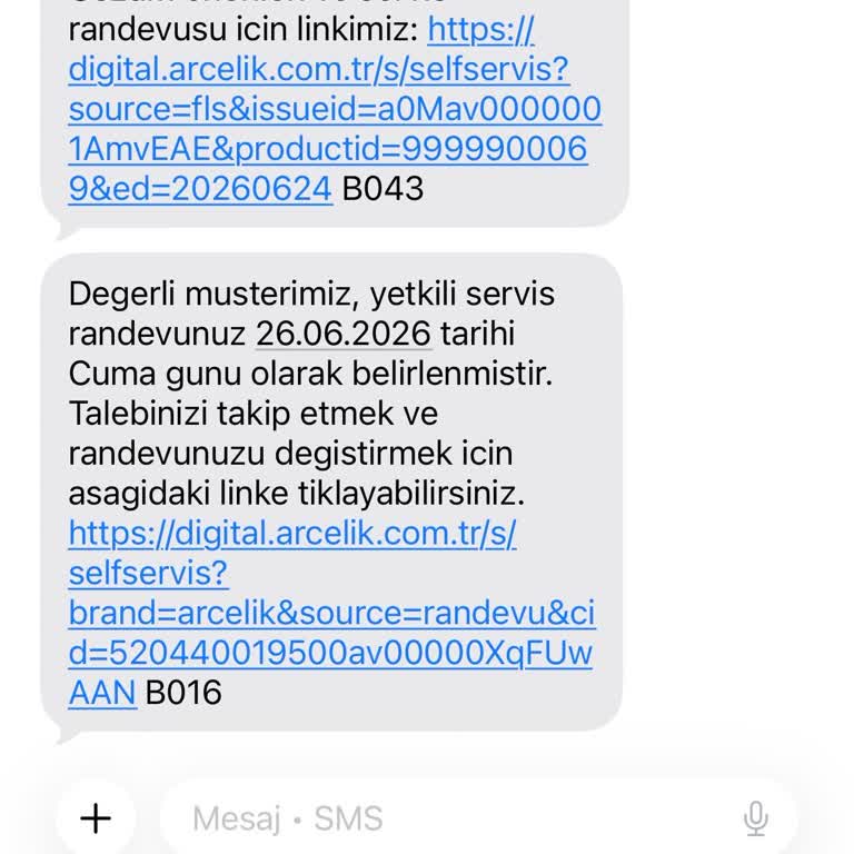 Filtre Değişiminden Sonra Çamurlu Su, Servis Kayıtları Yok Ve Randevu Sürekli Erteleniyor