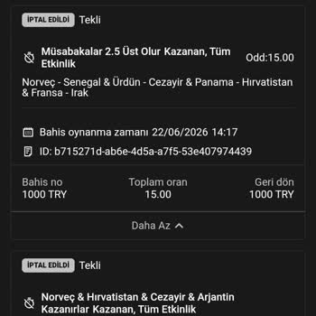 Özel Oranlı Bahis İptali Ve Haksız Kötüye Kullanım Suçlaması