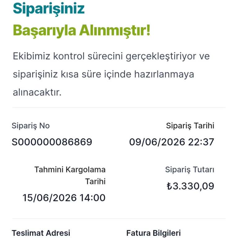 24 Saat Kargo Taahhüdü İhlali Ve Yanıtsız İletişim