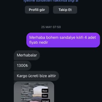 Yanlış Gönderilen Bohem Kılıf İçin Ücretsiz Değişim Ve Kargo Ücreti Talebi