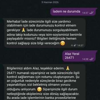 İade Edilen Takının Ücreti 40 Gün Boyunca Geri Ödenmedi
