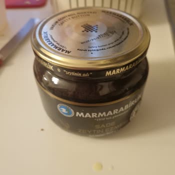 MarmaraBirlik Zeytin Ezmesi Son Kullanma Tarihi Geçmemiş Küflü Çıktı