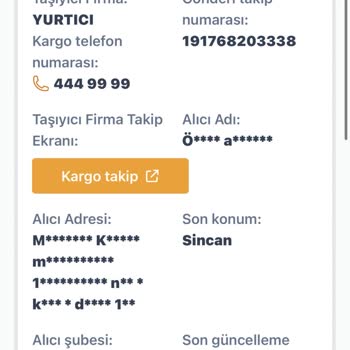 Yurtiçi Kargo Sincan Şubesinde Altın Teslimatı Reddi Ve Çelişkili Açıklamalar