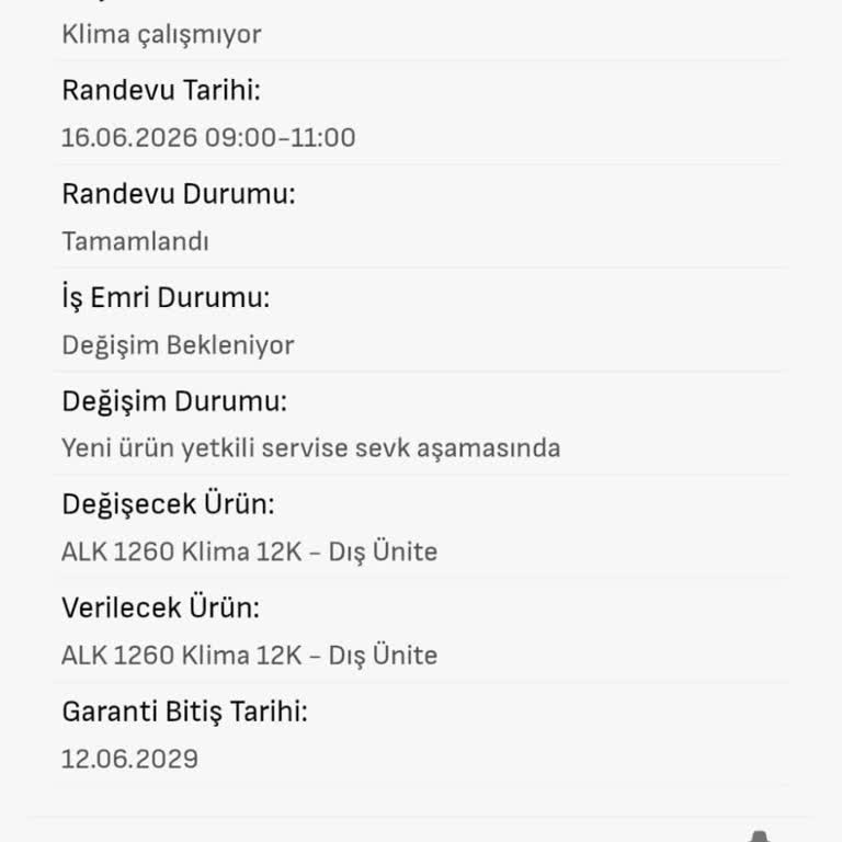 Altus Klima İlk Gün Çalışmadı, Değişim Ve İade Süreci Oyalandı