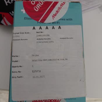 Satılan WiFi Genişleticinin Servis Geçmişi Gizlenerek Sıfır Ürün İddiası Ve İade Talebi