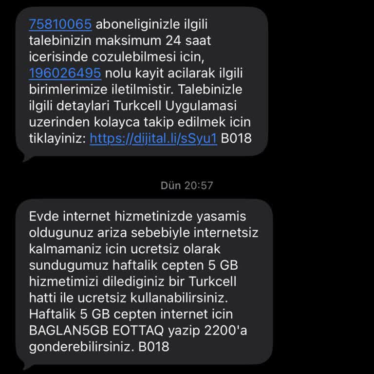 İnternet Kesintisi Ve Acil Destek İhmali