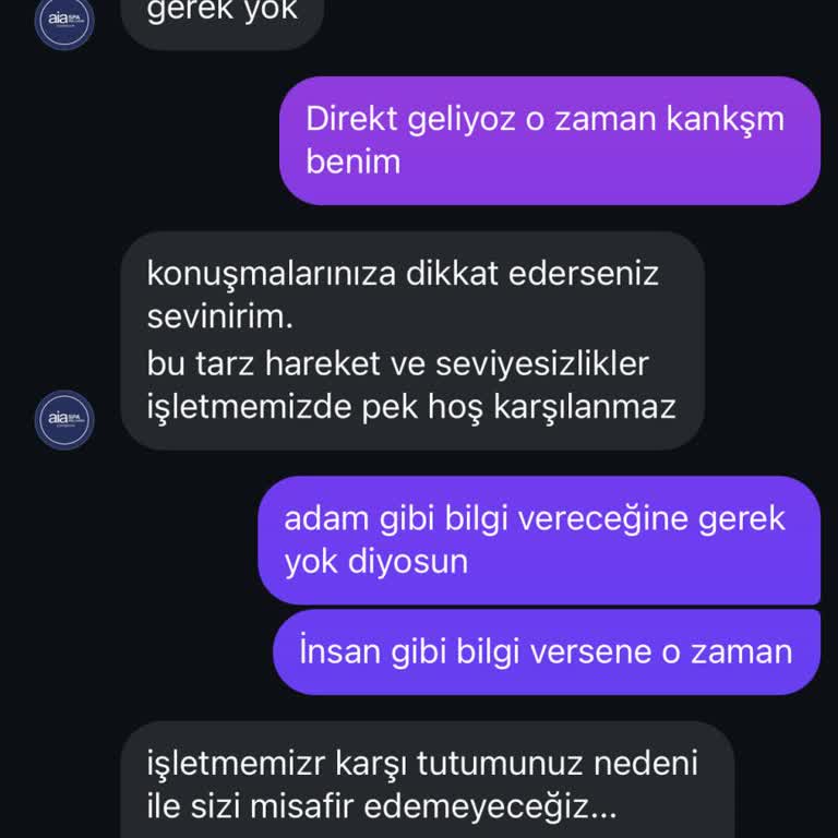 Anemon Eskişehir'den Saygısız Ve Kaba Instagram Yanıtı
