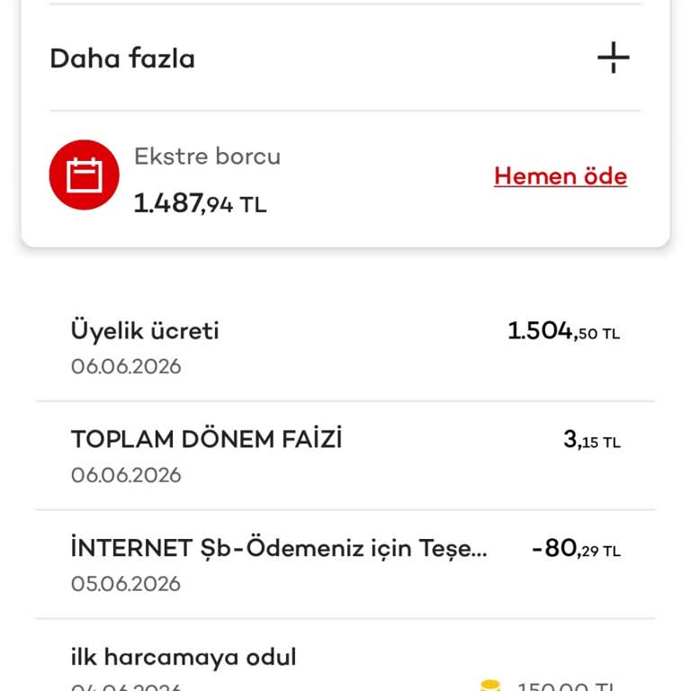 Az Kullanıma Rağmen Yüksek 1500 TL Kart Aidatı Kesintisi İadesi Talebi