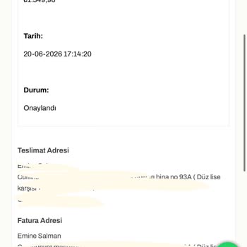 Kargo Gecikmesi Ve İade Süreci Talebi