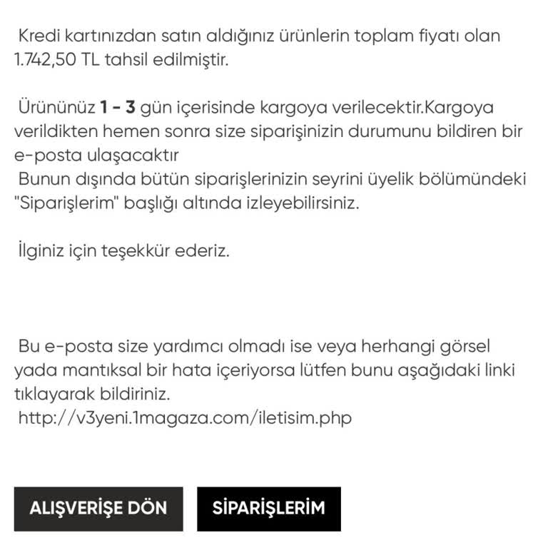 Kargo Gecikmesi Ve Bilgilendirme Eksikliği