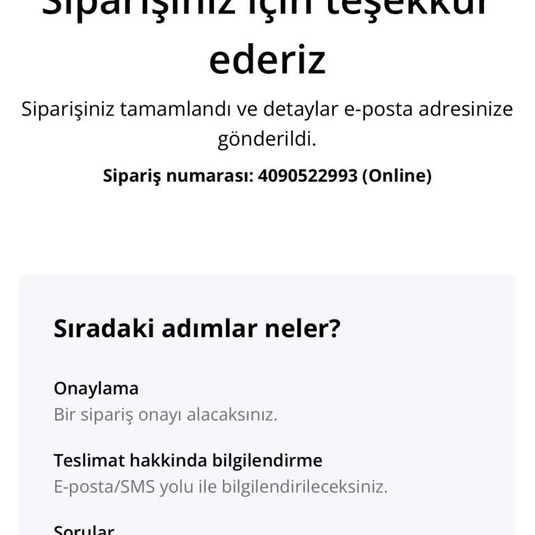 Teslimat Gecikmesi Ve Somut Çözüm Talebi